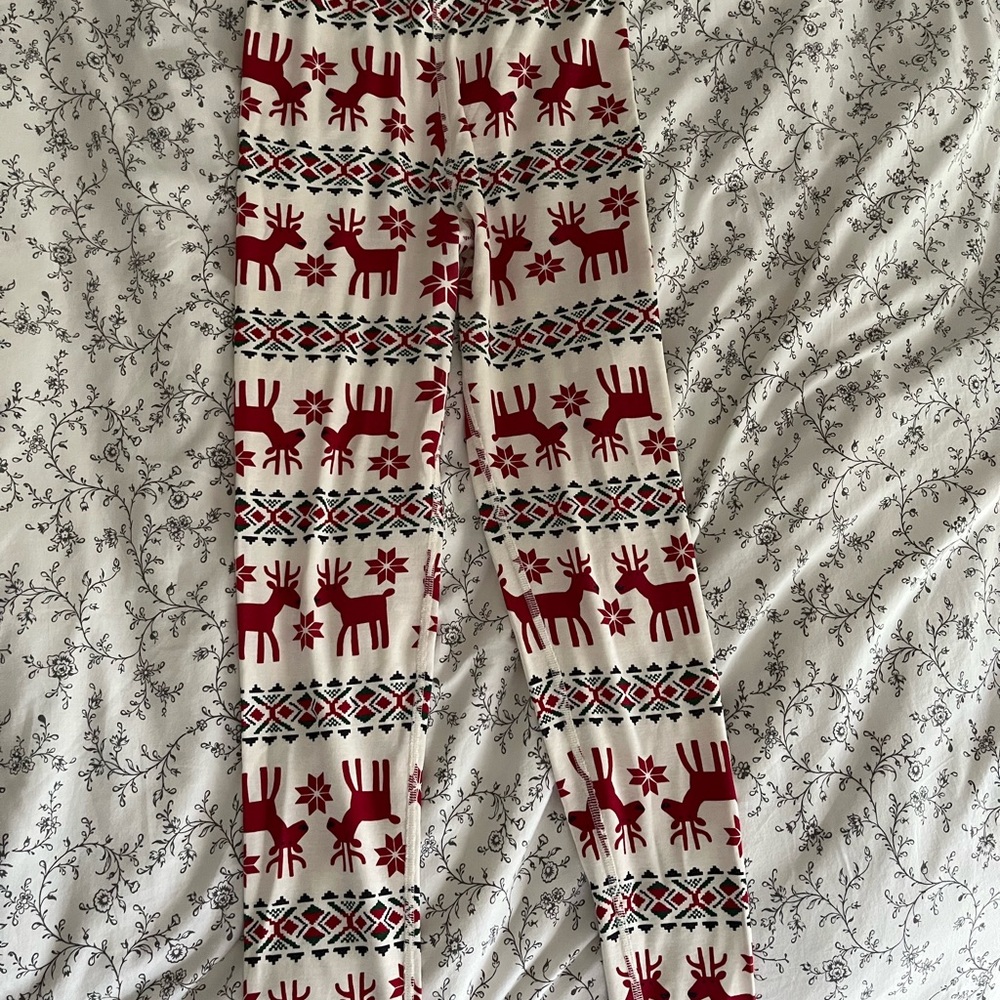 Hanna Andersson Reindeer Christmas Pajama Pants